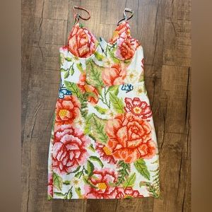 FARM RIO multi-color floral mini